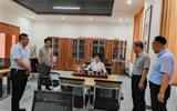 西北師范大學(xué)梁旺兵一行來?？疾熘笇?dǎo)