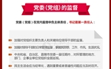 黨員領(lǐng)導(dǎo)干部看這里！一圖讀懂《中國共產(chǎn)黨黨內(nèi)監(jiān)督條例》