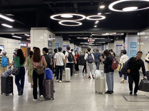 多图 上海虹桥火车站今日车票售完,记者直击沪上火车站 机场人流现状